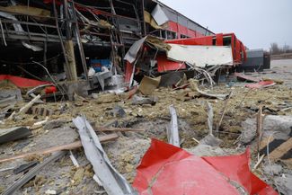 A postal warehouse was destroyed by missile strikes. March 17, 2026