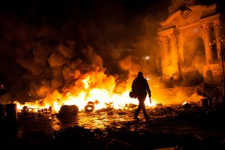 Столкновения на Майдане в Киеве, 18 февраля 2014 года