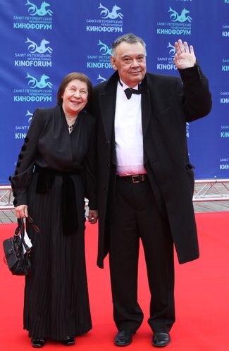 Алексей Герман-старший и Светлана Кармалита, 2010 год