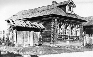 Изба Матрены Захаровой в деревне Мильцево Владимирской области, где жил Солженицын с 1956 по 1957 год
