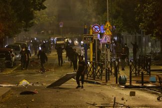 Беспорядки в Нантере в ночь на 28 июня 2023 года