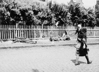 Жертвы голода на улицах Харькова, 1933 год