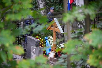 Yevgeny Prigozhin’s grave