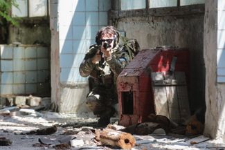 Подготовка отряда территориальной обороны в Белгородской области