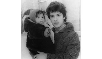 Boris Nemtsov with his daughter, Zhanna, in the mid-1980s.