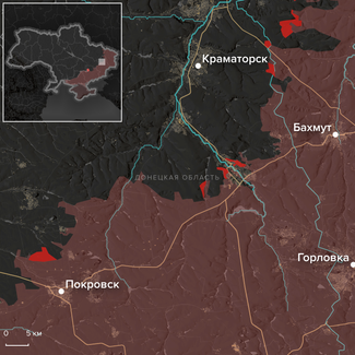 The Russian army approached the main stronghold of Ukrainian defense in Donbass. Will the Ukrainian Armed Forces repel this attack? Battle map for June 25