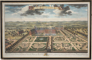 Южный фасад Кенсингтонского дворца. 1724