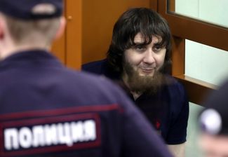Заур Дадаев, стрелявший в Немцова, в день приговора. 13 июля 2017 года