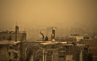 Город Газа на палестинских территориях, 8 сентября 2015 года