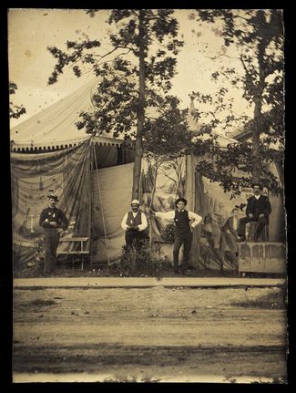 Снимок бродячего цирка