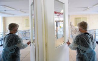 Проверка готовности пансионата «Заря» в качестве обсервационного центра в Санкт-Петербурге