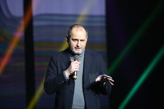 Алексей Попогребский на фестивале «Движение», Омск, 25 апреля