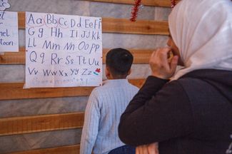 Урок в учебном центре, открытом Муизом Абу Алдждаилом. Ногинск, 26 декабря 2014 года