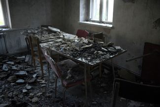 Разрушенный в ходе боев дом в армянском Джермуке. 15 сентября 2022 года
