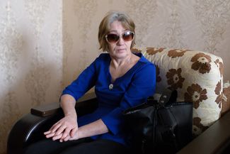 Светлана Трубникова в квартире в Бутурлиновке, декабрь 2018 года