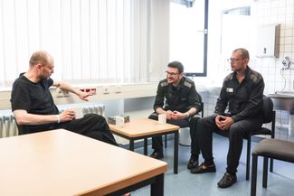 Vladimir Kara-Murza, Ilya Yashin, and Vadim Ostanin