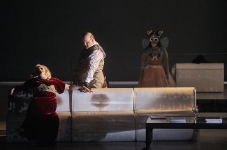 A scene from Kirill Serebrennikov’s production of Richard Strauss’ opera “Salome.”