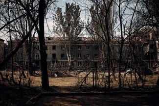 Дом в Краматорске, сгоревший после обстрела 8 июля