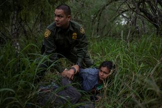 Задержание мигрантов на границе США и Мексики. 2 мая 2018 года