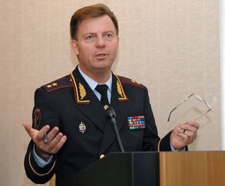 Kaliningrad Region police chief Yevgeny Martynov. March 22, 2012