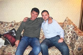 Vladimir Kara-Murza with Boris Nemtsov. Mid-2000s.