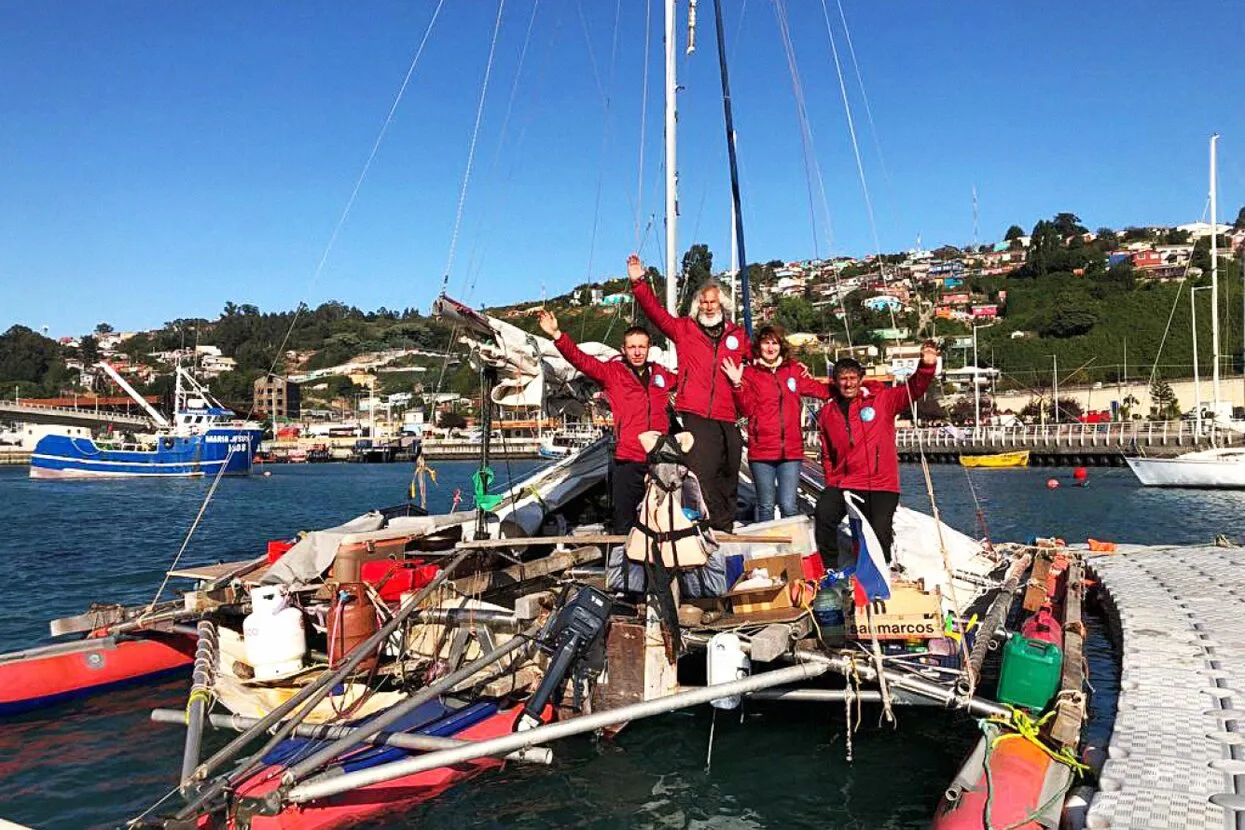 “Russian Ocean Way. Around the world on a trimaran” on Telegram