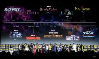 Кадр с панели Marvel на Comic-Con 2019