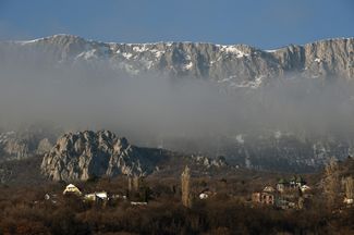 Ялта, Республика Крым, январь 2015 года