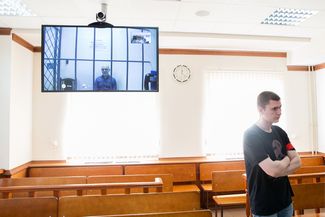 Бывший генеральный продюсер «Седьмой студии» Алексей Малобродский участвовал в судебном заседании по видеосвязи из СИЗО