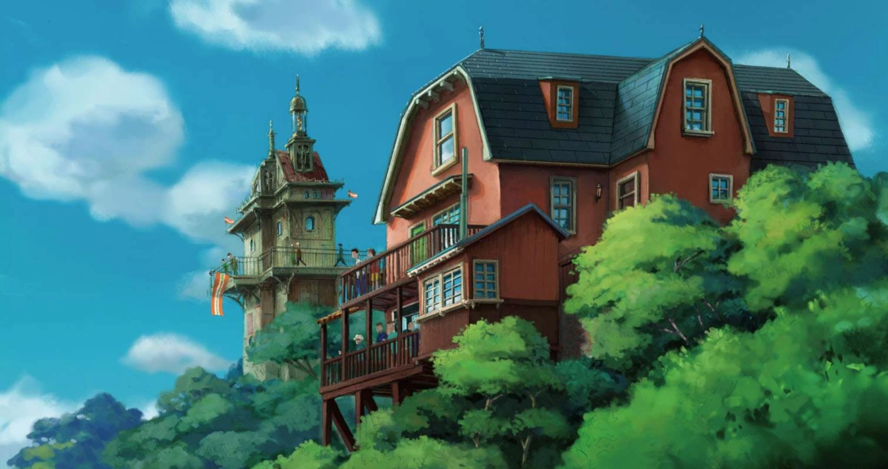 Студия Ghibli показала, как будет выглядеть ее парк развлечений. В нем  будет ходячий замок! — Meduza