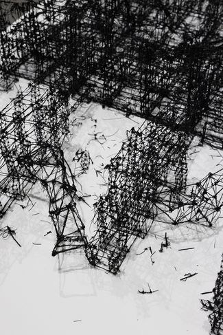 Макет разрушенного аэропорта «Донецк»