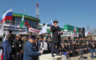 The protest in Magas against Ingushetia’s new referendum law