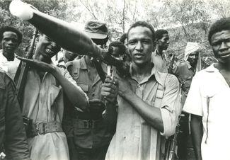 Участники переворота, совершенного Хиссеном Хабре. Чад, Нджамена, 4 июня 1982 года
