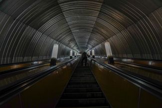 Since the start of Russia’s full-scale invasion, Dnpiro’s subway stations have served as bomb shelters and are accessible around the clock