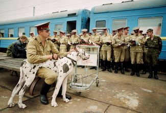 Последние подразделения российских войск покидают Берлин, 1 сентября 1994 года