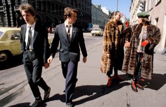 Модники Ленинграда. 1987 год