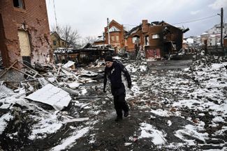Последствия обстрелов города Белая Церковь — крупнейшего населенного пункта Киевской области