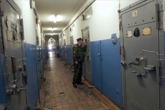 Участок для осужденных на пожизненное заключение в колонии особого режима № 1 в поселке Сосновка в Мордовии, 1 июля 2008 года