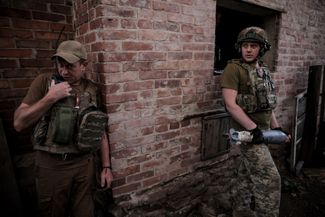 Бойцы 24-й бригады имени короля Даниила держат позиции на горловском направлении в Донецкой области