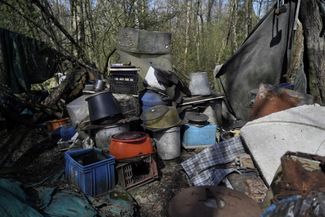 Находки жителя мусорного полигона