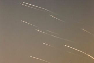 Истребители Армии обороны Израиля в небе над сектором Газа. 2 ноября 2023 года