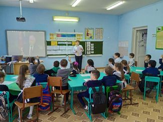 A school in the village of Tatar-Ulkanovo in Bashkortostan