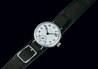 Первые японские мануфактурные наручные часы Laurel, выпуск 1913 года