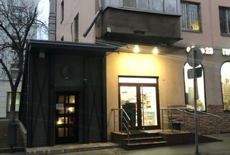 The former café’s location in 2019.