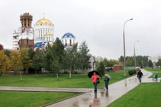 Строительство храма на Костромской улице в Москве