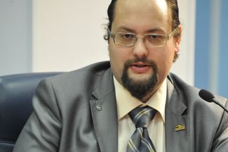 Бывший директор «Интеллектуала» Юрий Тихорский в 2012 году