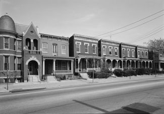 Район Джексон-Уорд. Ричмонд, штат Вирджиния, 1933 год