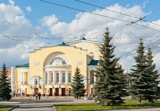 The Volkov Academic Theater in Yaroslavl.