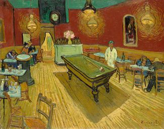 Картина «Ночное кафе» Винсента Ван Гога