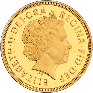 Портрет Елизаветы II на монетах образца 1998 года